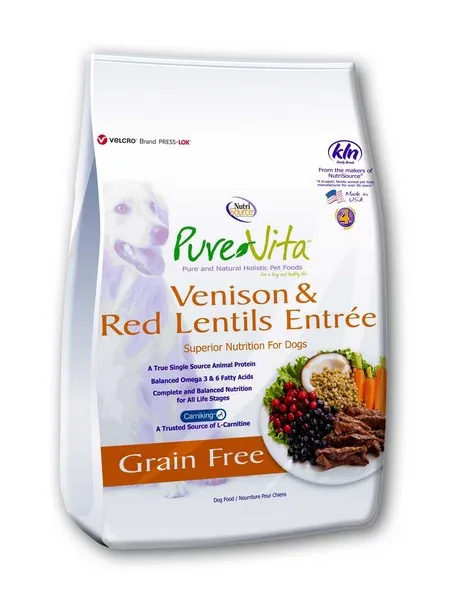 15 Lb Nutrisource Pure  Grain Free Venison Dog - Health/First Aid